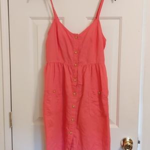 Aerie coral dress